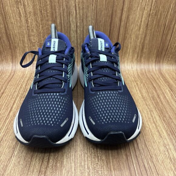Brooks Womens Ghost 14 Peacoat/Yucca/Navy Running Shoes Size 9 B - Picture 2 of 8